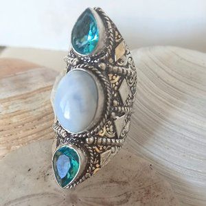 Larimar Ring